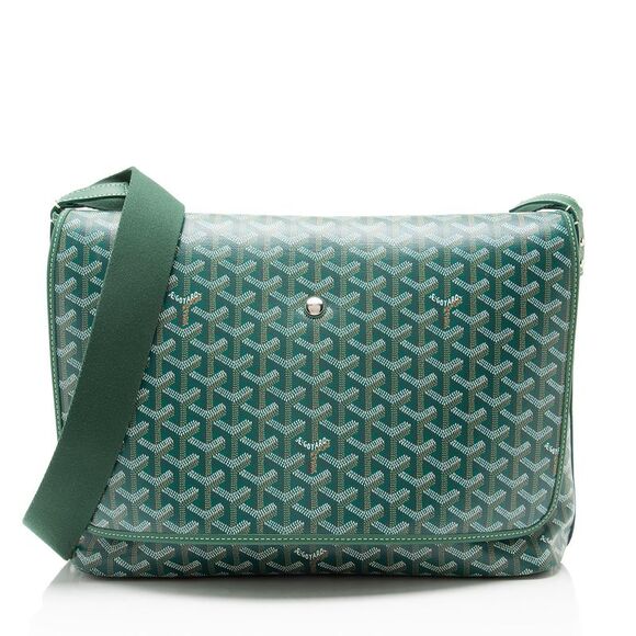 Goyard Handbags - Goyard Goyardine Canvas Capetien MM Messenger